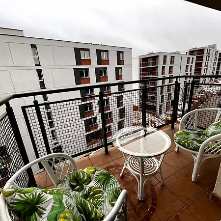 Blue Krk With Balcony 아파트 *