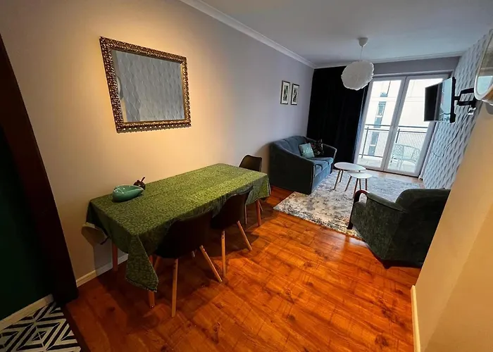 Blue Krk With Balcony Cracovia